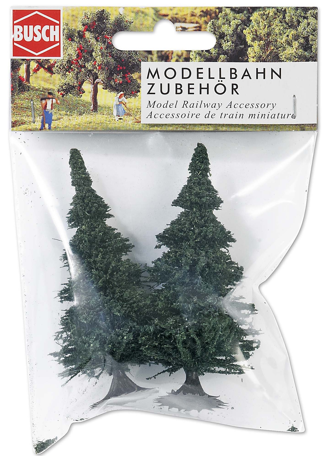 Ho/n 2 X 75mm Fir Trees