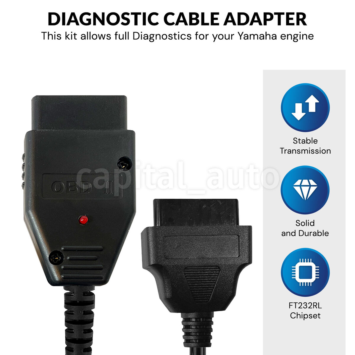 For Yamaha YDS Diagnostic cable set for Outboard For Yamaha YDS Diagnostic cable set for Outboard