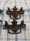 VINTAGE Traditional DRAWER HANDLES PULLS Lot Of 4 BRASS?  — photo 2