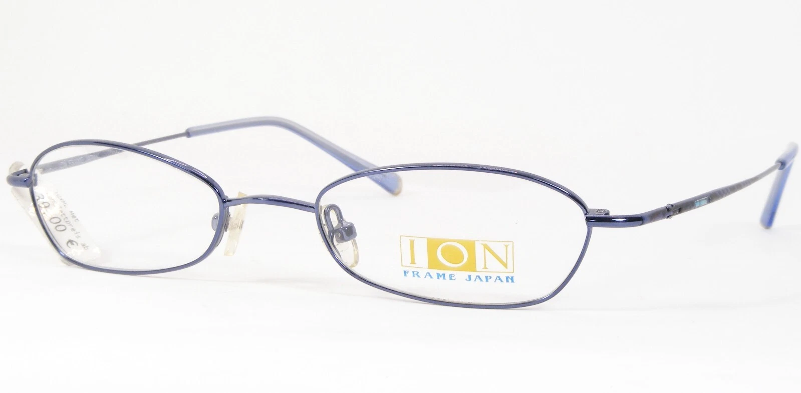 ION 501 COL 04 Blue RARE NICKEL FREE EYEGLASSES GLASSES FRAME 50 20 135mm Japan