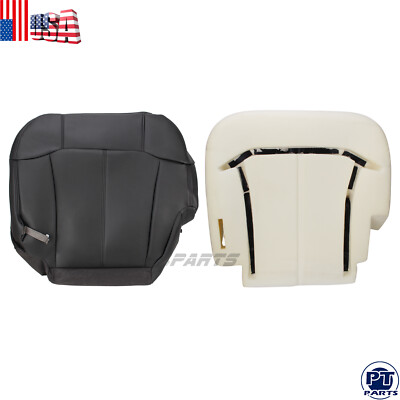 Soillar Front Seat Bottom Foam Cushion For 1999-2002 Chevy Tahoe Silverado GMC Sierra – Pewter Gray, OE Spec