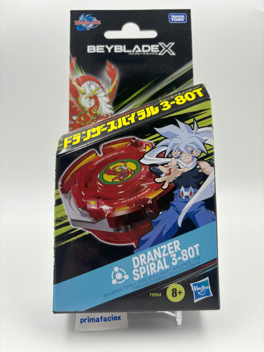 NEW] Beyblade X: Dranzer Spiral 3-80T (Red) | eBay