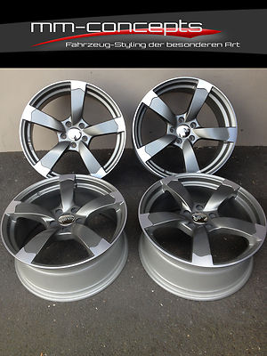 16 Zoll DBV Torino Felgen 7x16 ET35 4x100 Alufelgen Silber ABE für Audi Rotor