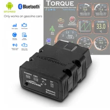 Bluetooth OBD2 OBDII Car Fault Code Reader Diagnostic Scanner for Android iOS