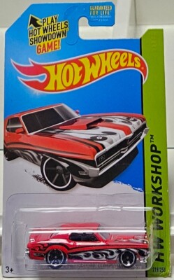 Hot Wheels 2014/219 - Heat Fleet 09/10 - '69 Mercury Cougar Eliminator - 2nd Co.
