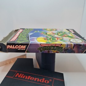 Teenage Mutant Hero Turtles Nintendo NES Cartridge + Box - (PAL B FRA)