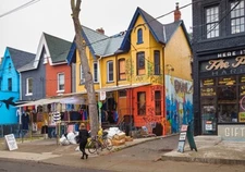 KENSINGTON MARKET 🍇🍈🍉🍊🍋🍌🍏🍍🥭 TORONTO photo virtual card #A039T0C by A.S