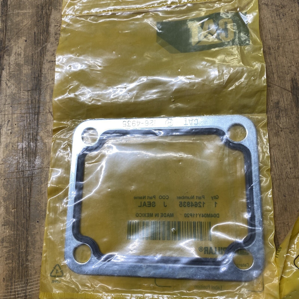 SET OF 2 Caterpillar CAT Seal 1264935 126-4935 1J3387-D16 | eBay