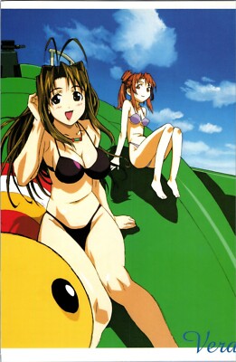 2003 LOVE HINA DOUBLE-SIDED POSTER 2 Posters in 1 (10.8