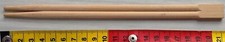1 Pair Disposable Wooden Chopsticks 21 cm (Still joined together at ends) single
