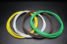 16 GAUGE 4 WAY TRAILER WIRE KIT 25 FT EA LIGHT BRAKE POWER GROUND BATTERY AWG