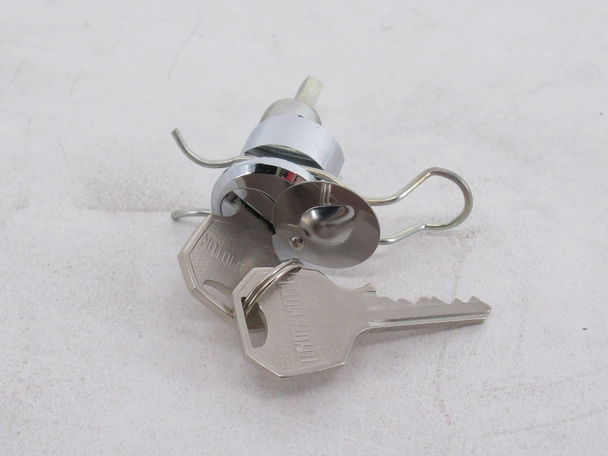 Genuine OEM Toyota 69510-60010 Door Lock Cylinder Key Set