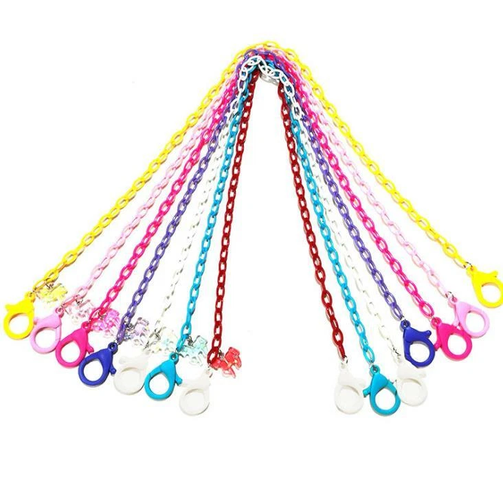 19" Light Weight Unicorn Kid Adult BPA Free Face Mask Lanyard Strap Holder chain - Image 4 of 4
