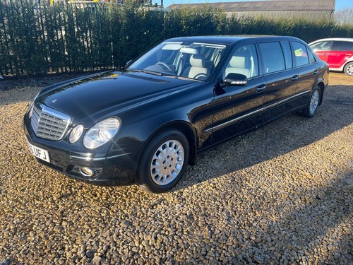 Mercedes-Benz W211 Elegance Funeral Limousine 3.5V6 Petrol, 2007 in black, ULEZ - Picture 3 of 24