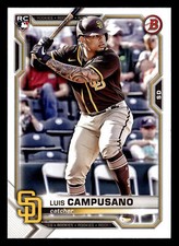 Luis Campusano 2021 Bowman #68 San Diego Padres ROOKIE Buy10get5FREE