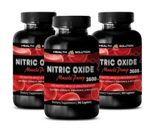 l-arginine blend - NITRIC OXIDE 3600mg - generate muscle density 3B
