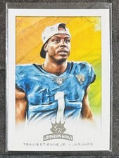Travis Etienne💎SILVER FOIL💎2021 Chronicles Gridiron Kings #GK-13 ROOKIE INSERT