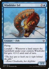 Windrider Eel Archenemy: Nicol Bolas MTG NM