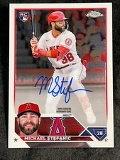 2023 Topps Chrome ROOKIE AUTO Michael Stefanic, item 1