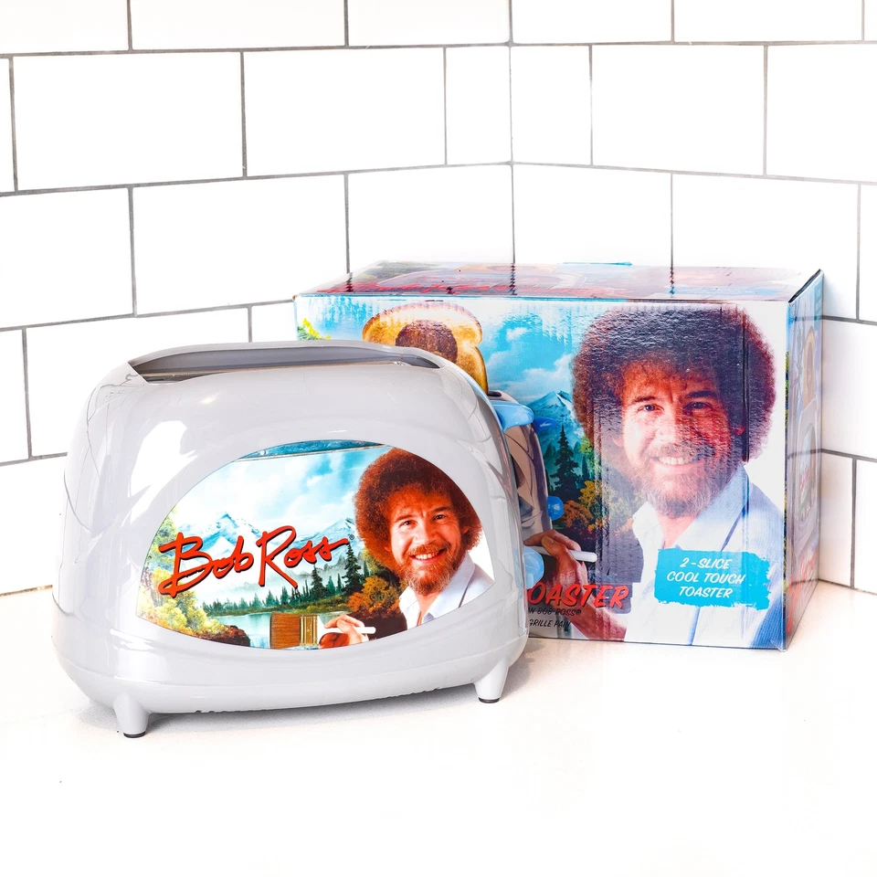 Uncanny Brands Bob Ross Toaster - Toasts Bob's Iconic Face onto Your Toast - Image 4 of 4