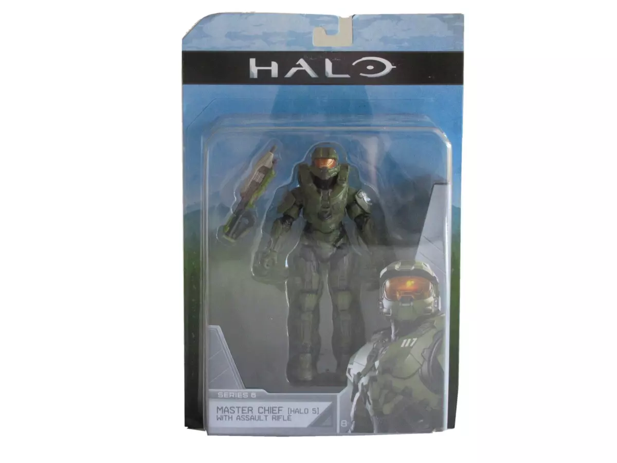 2022 Jazwares HALO INFINITE Series 6 MASTER CHIEF Figure With Assault Rifle  4"