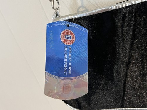 NCAA Colorado Buffaloes Pro•FAN•ity Wristlet Hobo Bag Black Velvet NWT - Picture 6 of 8
