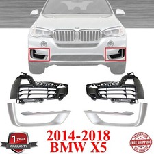 Front Bumper Grille Trim Molding Kit For 2014-2018 Bmw X5
