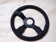 Lenkrad für Renault 5 R5 GTE 9 11 19 Neu Beziehen Alcantara perforiertes Leder