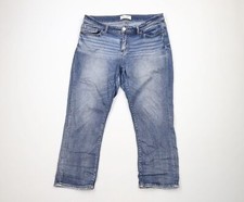 Buckle BKE Womens 30 Distressed Payton Mid Rise Universal Fit Denim Jeans Blue