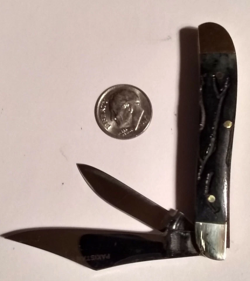 Little Peanut 2 3/4" Worm Groove Bone Stainless Steel w/Nickle Silver *SALE* - Image 4 of 4