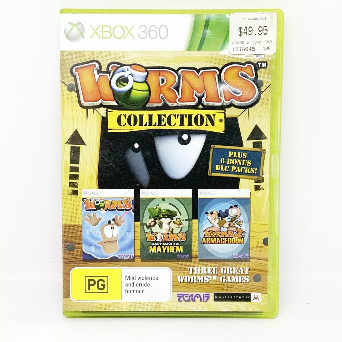 Jogo Worms Collection - Xbox 360