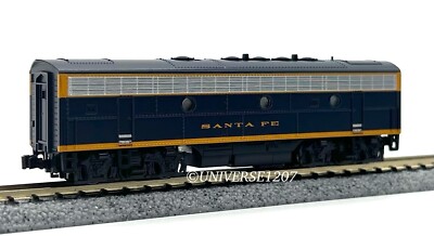 N Scale Kato 176-2214 F7B ATSF Cigar Band NIB Diesel Engine