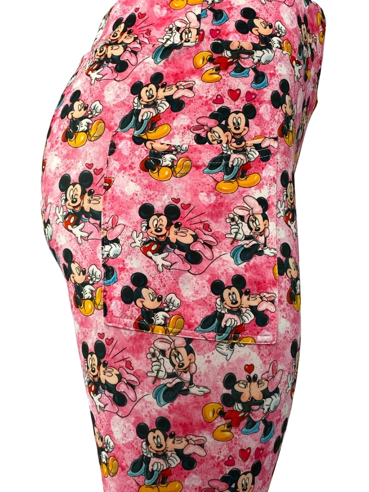 Minnie & Mickey Valentines Soft Leggings