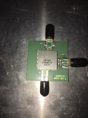Low Phase Noise 2000 MHz VCSO SAW Oscillator Evaluation Board