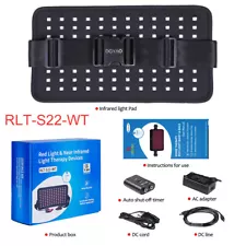 2 IN 1 Near Infrared LED Red Light Therapy Wrap Pad For Pain Relief Waist Belt 