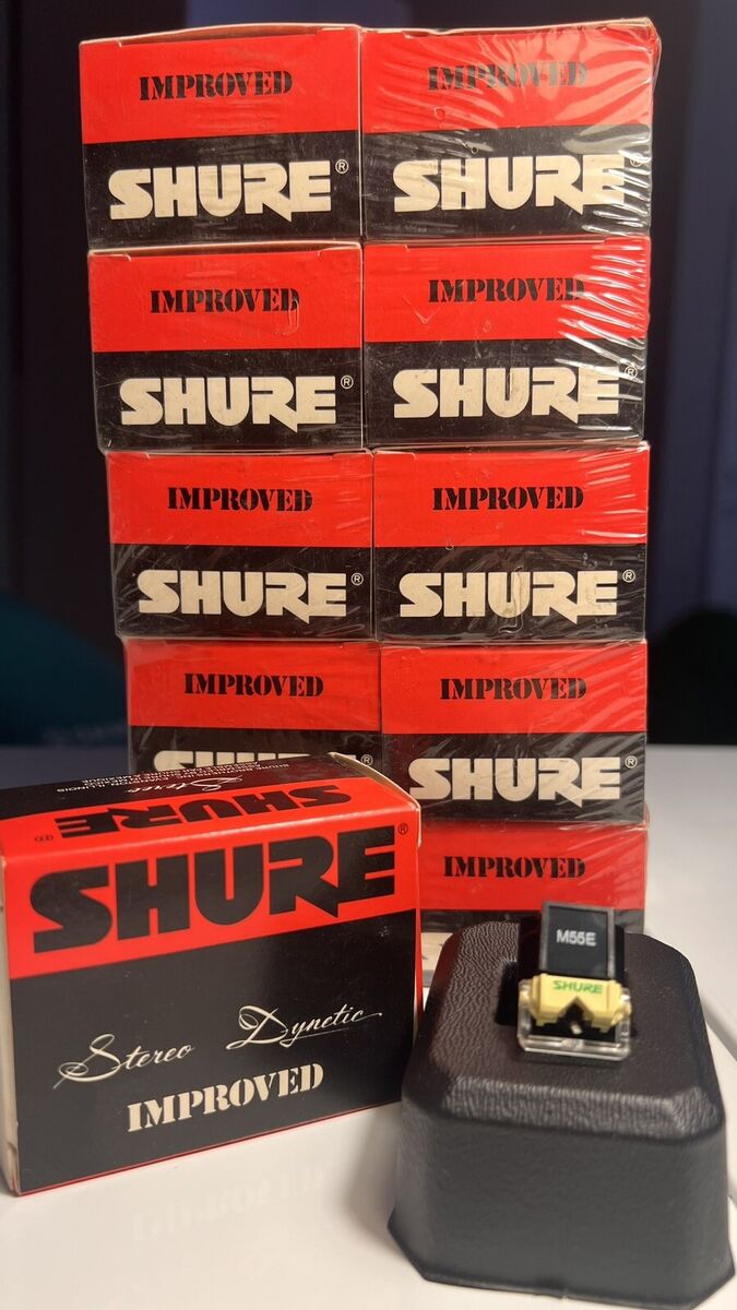 Shure M55E Cartridge Stylus Better than M447 M44-7 N44-7 Shure M55E Cartridge Stylus Better than M447 M44-7 N44-7