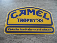 Autocollant – CAMEL TROPHY 88 – 1000 miles dans l’enfer vert de l’Indonésie