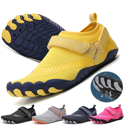 Mens Women Water Shoes Quick Dry Beach Barefoot Swim Diving Surfing Aqua Sports - Picture 1 of 27