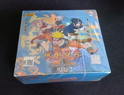Naruto TCG Karten - Booster Box - Tier 2 - Wave 7 - hell blau - KAYOU Display