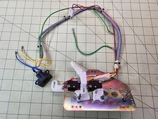 Garrard GT-35 Turntable Parts - Micro Switches, Assembly