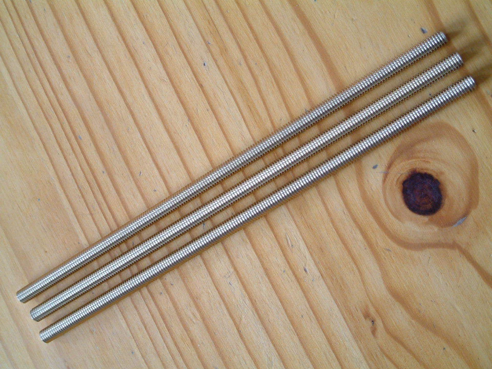 BA BOLTS LTD 3/16 BSF Steel Threaded Bar x 12 Inches Long All Thread - Studding 1 Item