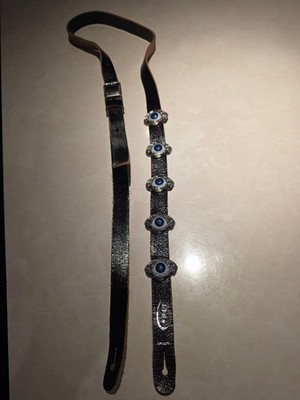 FERNANDES SKULL leather guitar strap C247 Comfort Live Performance