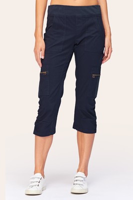 Core by XCVI Nadia Crop  in Navy  Small