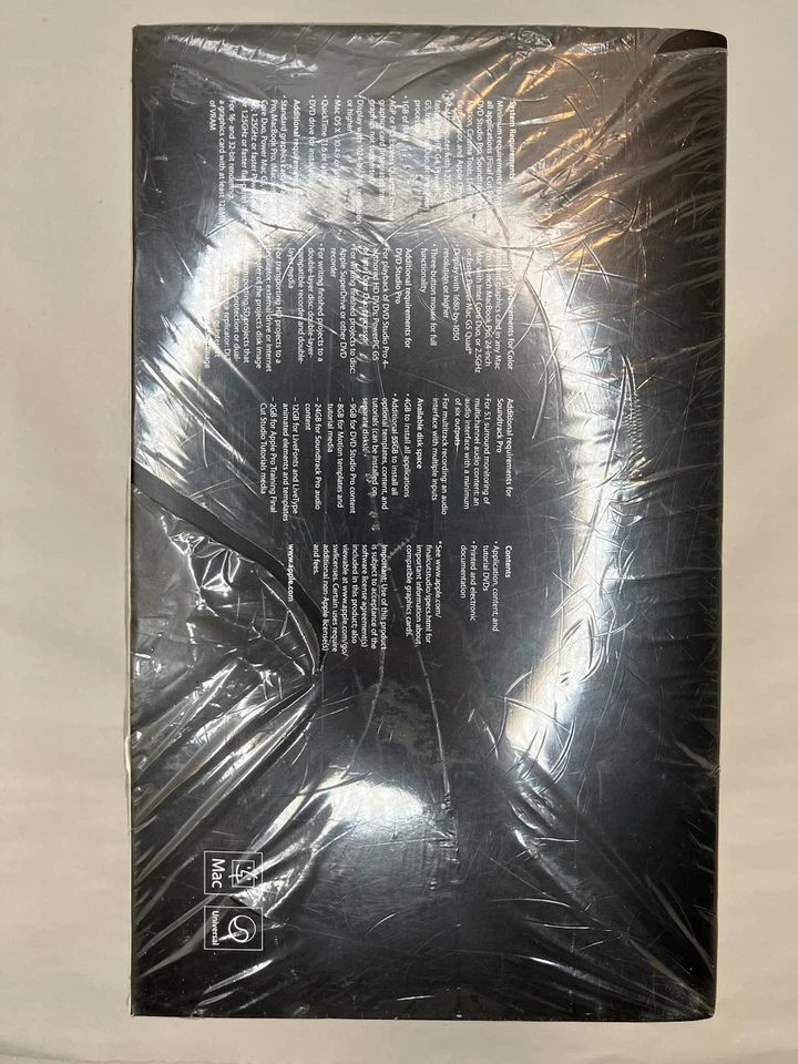 BRAND NEW SEALED Final Cut Studio Pro 2.0 Academic Version HD *Read* - Image 3 of 4