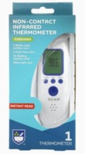 RA non-contact infrared thermometer for forehead and surface with LCD display