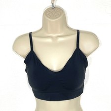 NWT Lauren Ralph Lauren Women's XL Luxe Smoothing Wireless Bralette 4L0079 Black