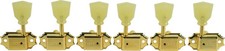 Kluson 3 Per Side Deluxe Series Tuning Machines - Single Line - Standard Post...