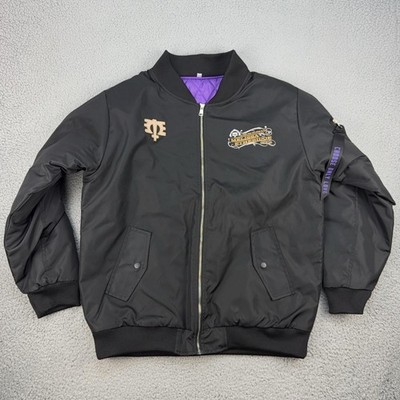 Melissa Etheridge Jacket Mens Large Black Bomber Choose Only Love Graphic
