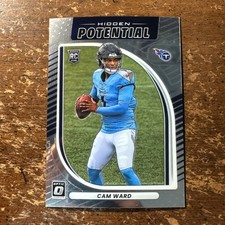 2025 Panini Donruss Optic - Hidden Potential Cam Ward #1 (RC)