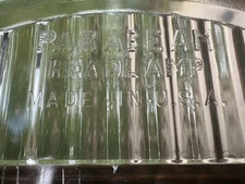 OLD ANTIQUE c1930s Parabeam Lens Car Headlight Lens W or W/O Bevel From the BARN